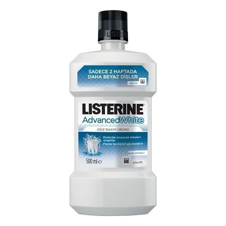 Listerine Advance White (Ağız Suyu) 500 ml.