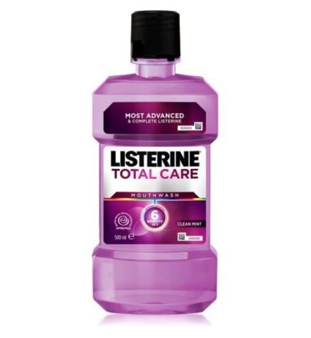 Listerine Nane Aromalı Ağız Suyu - Total Care