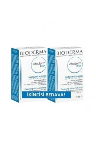 Bioderma Atoderm Pain Bar 150 gr. 2li - Kuru Ciltler için Temizleyici