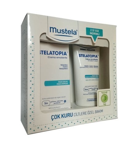 Mustela Stelatopia Crema Emoliente 2li