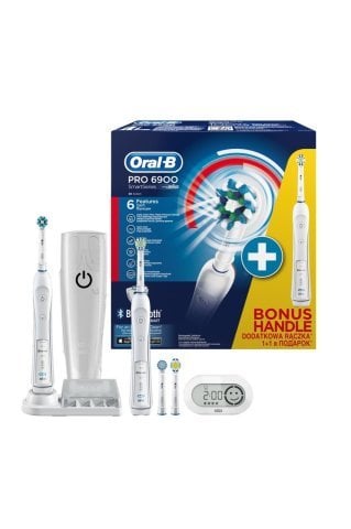Oral B Smartseries Pro 6900 Şarj Edilebilir Diş Fırçası 2li Avantaj Paketi