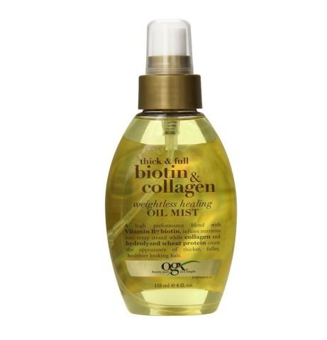 Organix Thick & Full Biotin & Collagen Weightless Healing Oil Mist 118 ml.