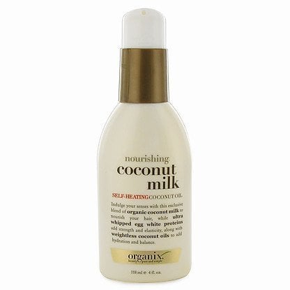 Organix Nourishing Coconut Milk Self Heating Oil