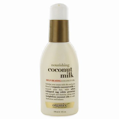 Organix Nourishing Coconut Milk Self Heating Oil