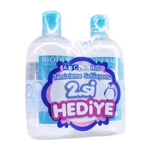 Bioderma Abcderm H2O 500 ml. Temizleme Solüsyonu 2li