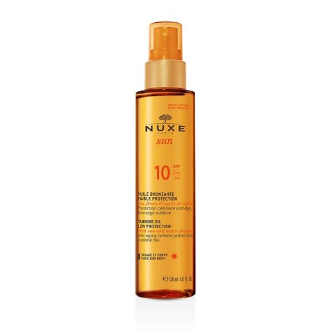 Nuxe Huile Bronzante Faible Protection Spf10 150 ml. - Bronzlaştırıcı Sprey