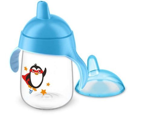 Philips Avent Penguen Damlatmaz Bardak Mavi 18 Ay+ 340 ml.