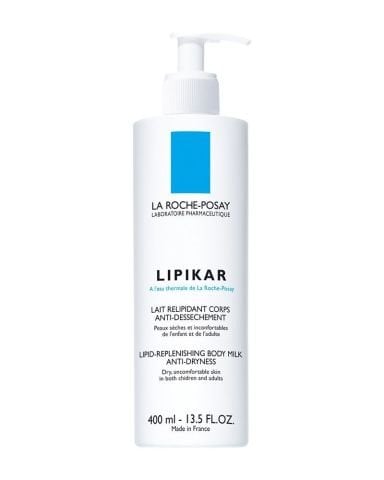 La Roche Posay Lipikar Emollient 400 ml. - Kuru Ciltler için Lipid Yenileyici Vücut Sütü