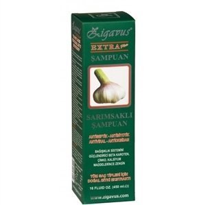 Zigavus Extra Plus Sarımsaklı Şampuan 450 ml.