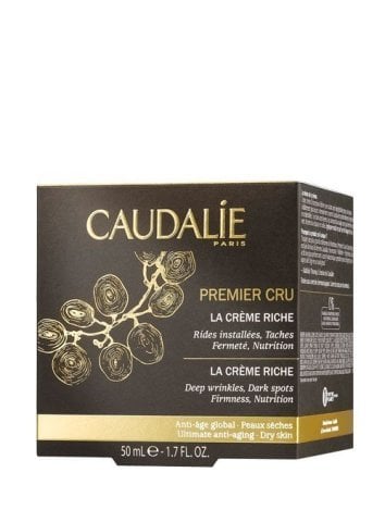 Caudalie Premier Cru La Creme Riche 50 ml. - Yoğun Nemlendirici Bakım Kremi
