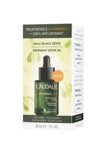 Caudalie Polyphenol C15 Overnight Detox Oil 30 ml. - Detox Yağı