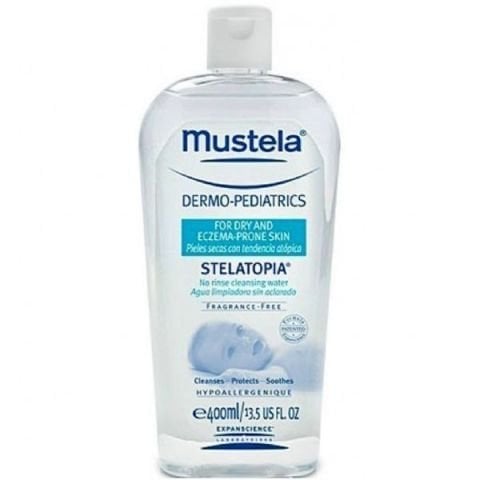 Mustela Stelatopia No-Rinse Cleansing Water 400 ml.