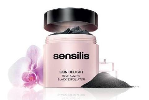 Sensilis Skin Delight Revitalizing Black Exfoliator 75 ml.