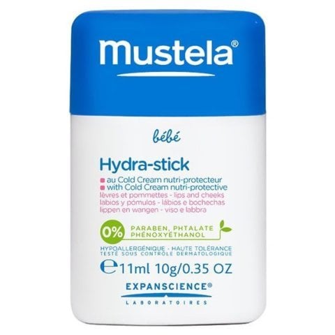 Mustela Hydra Stick With Cold Cream 10 gr. - Cold Cream İçeren Stick
