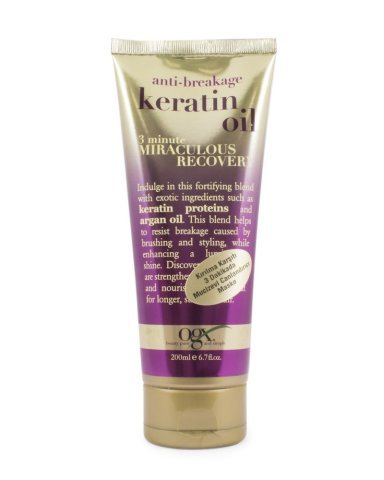 Organix Anti-Breakage Keratin Oil 3 Minute Miraculous Recover 200 ml.
