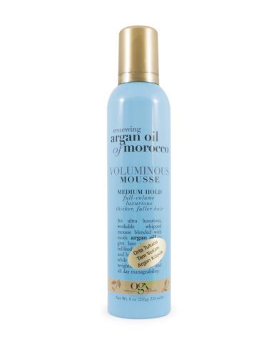 Organix Renewing Argan Oil of Morocco Voluminous Mousse Medium Hold 235 ml.