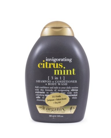 Organix Citrus Mint Shampoo 3 in 1 385 ml.
