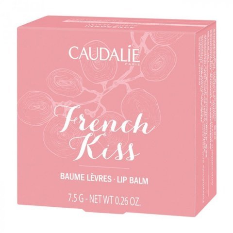 Caudalie French Kiss Lip Balm Innocence  Natural Rose 7.5 gr.