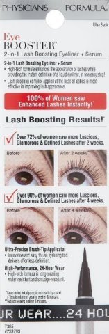 Physicians Formula Eye Booster 2-in-1 Lash Boosting Eyeliner + Serum Ultra Black 7365