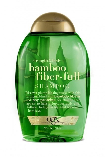 Organix Strength & Body Bamboo Fiber-Full Shampoo 385 ml.