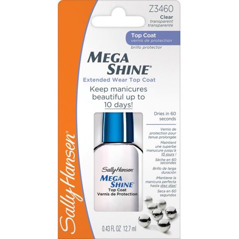 Sally Hansen Mega Shine Cila Kat Oje Koruyucu
