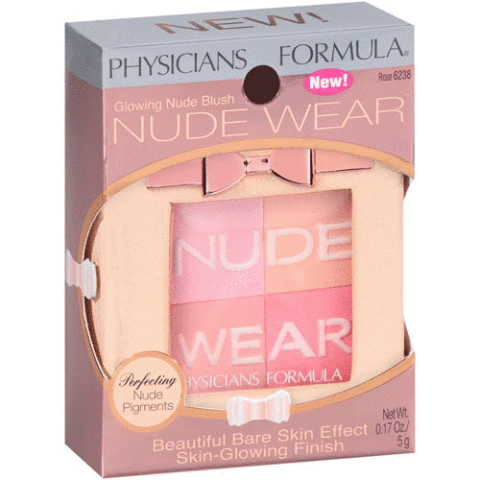 Physicians Formula Nude Wear Glowing Nude Blush Rose 6238