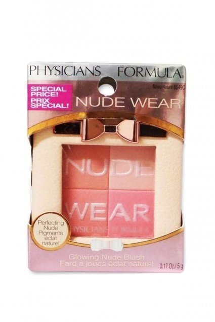 Physicians Formula Nude Wear Glowing Nude Blush Natural 6549C