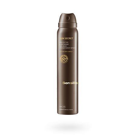 Sensilis Sun Secret Protective & AntiAging Sun Body Transparent Spray Spf50+ 200 ml.