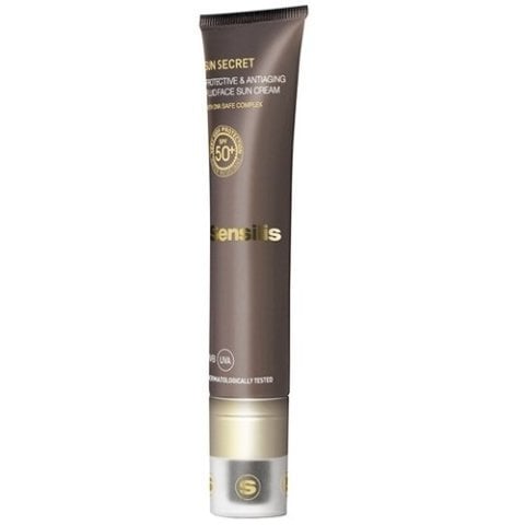 Sensilis Sun Secret Protective & AntiAging Fluid Face Cream Spf50+ 40 ml.