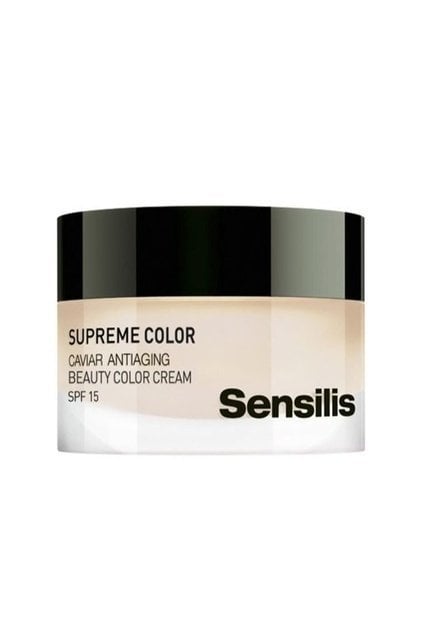 Sensilis Supreme Color Caviar Antiaging Beauty Color Cream Spf15 50 ml.