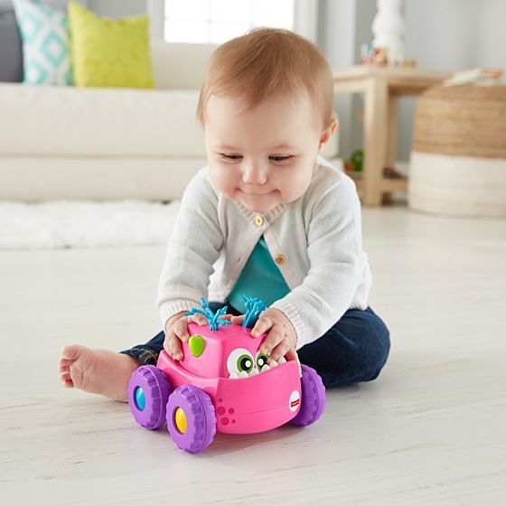 Fisher Price Sevimli Canavar Kamyonu 9 + Ay Pembe