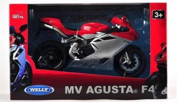 Welly MV Agusta F4 Metal Motosiklet 1:10