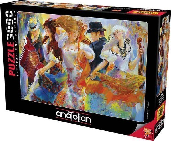 Anatolian Puzzle 3000 Parça Gökkuşağı Melodisi 4912