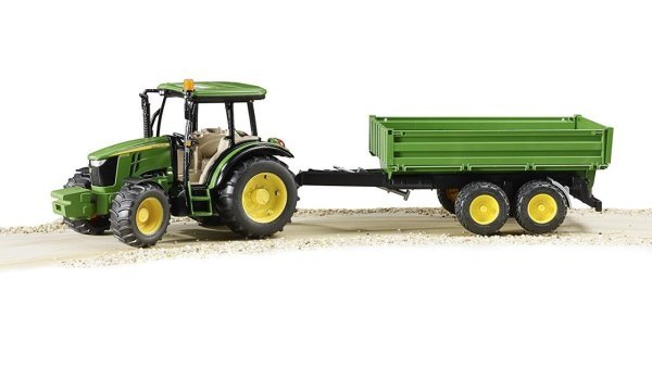 Bruder 02108 John Deere 5115M Traktör ve Römork