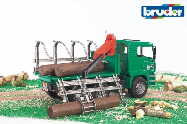 Bruder 02769 Man Tga Kütük Taşıyıcı Kamyon