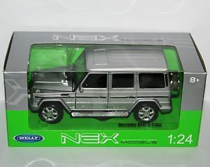 Welly Mercedes - Benz G-Class Model Metal Araba 1:24 Gri