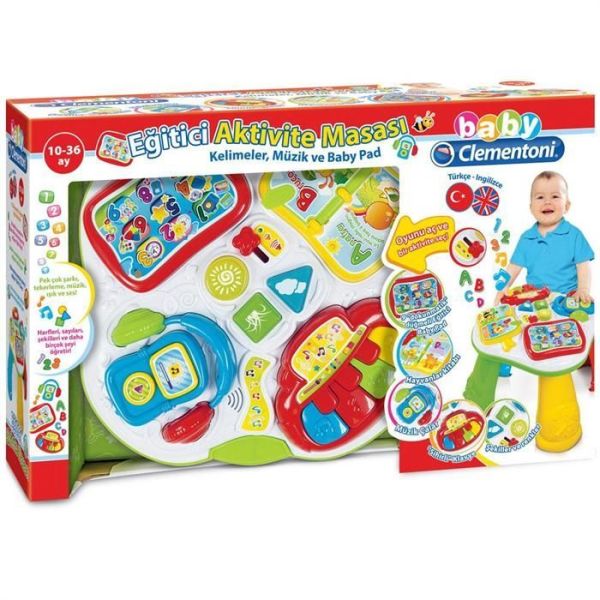 Clementoni Eğitici Aktivite Masası