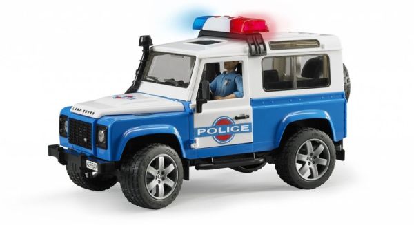 Bruder Land Rover Polis Aracı ve Memur