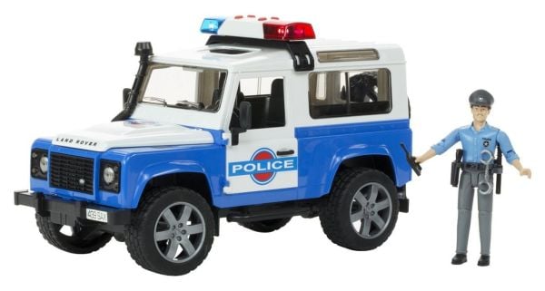 Bruder Land Rover Polis Aracı ve Memur