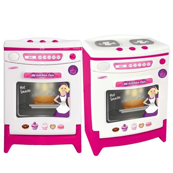 Dolu 4302 Oyuncak Ocaklı Fırın Seti 24 + Ay