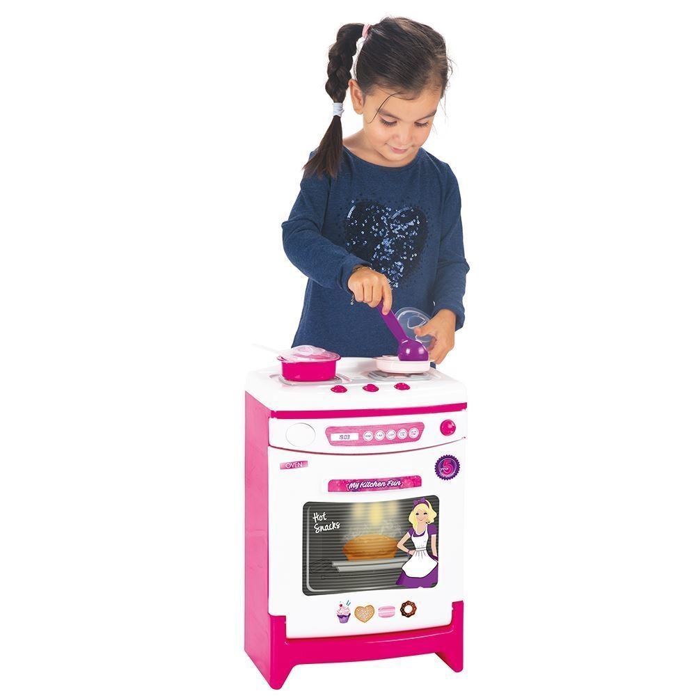 Dolu 4302 Oyuncak Ocaklı Fırın Seti 24 + Ay
