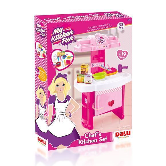 Dolu 4116 Oyuncak Şefin Mutfak Seti 24 + Ay