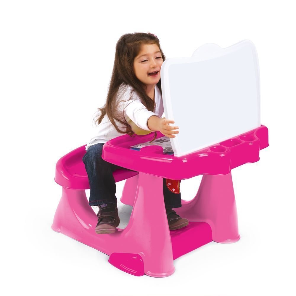 Dolu 7060 Çalışma Masası Pembe 36 + Ay