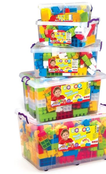 Dolu 5094 Sandıkta Büyük Bloklar 450 Parça 12 + Ay