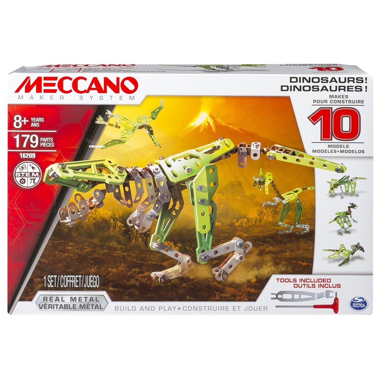 Meccano 10 Model Set Dinazor