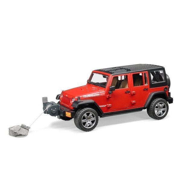 Bruder Jeep Wrangler Unlimited Rubicon Kırmızı