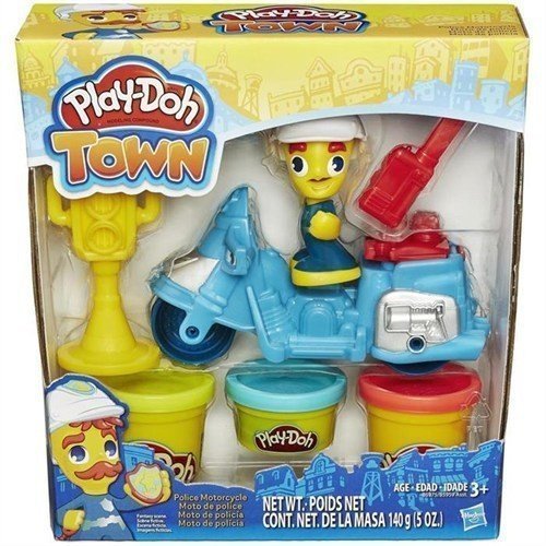 Play-Doh Town Motorlu Polis Memuru