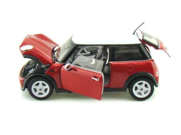 Welly Mini Cooper Model Araba Kırmızı 1:18