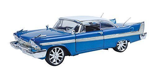 Motor Max 1958 Plymouth Fury Model Metal Araba 1:18 Mavi