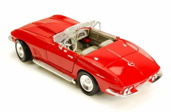 Motor Max Chorvette 1979 Model Metal Araba Kırmızı 1:24